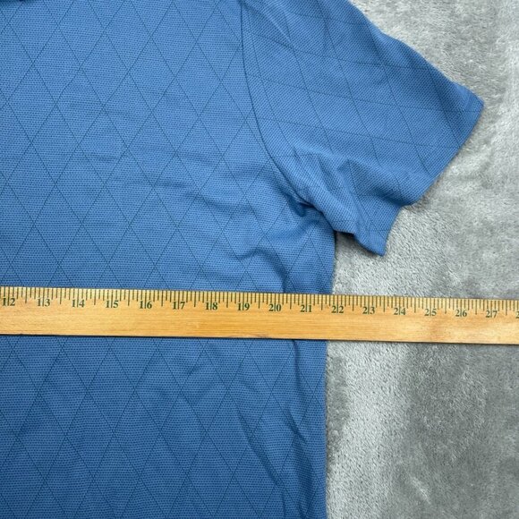 Modern Ambition Blue Polo Shirt Men’s L Moisture Wicking Stretch a1315 - Picture 7 of 10